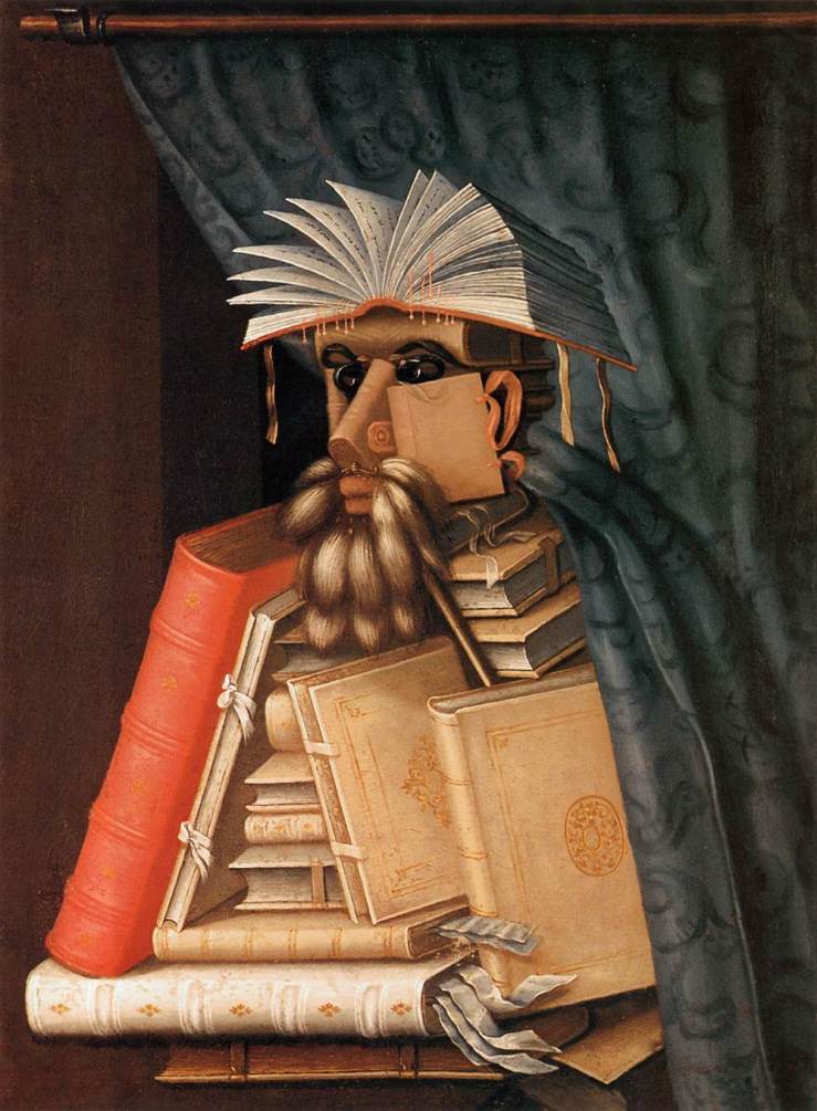 The Librarian by Arcimboldo